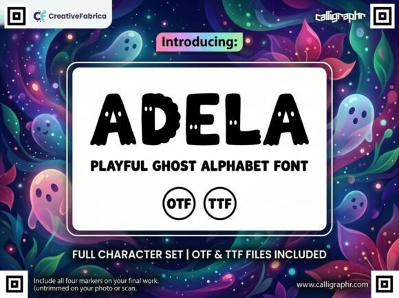 Adela Font Review: A Decorative Display Typeface for Creative Campaigns