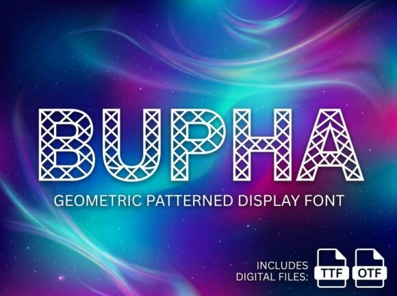 Bupha Font: A Display Typeface That Captures Attention