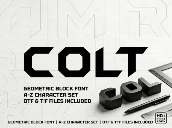 Colt Font for Bold Campaigns and Creative Typography