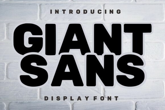 Giant Sans: The Bold Display Font for High-Impact Campaigns