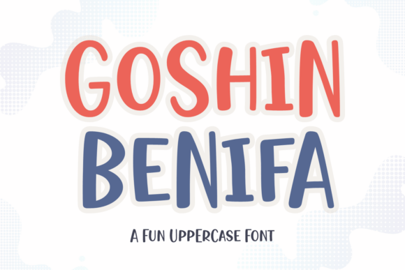 Goshin Benifa: A Cheerful Font for Editorial Design
