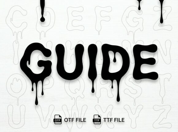 Guide Font: A Display Typeface for Bold Campaign Headlines