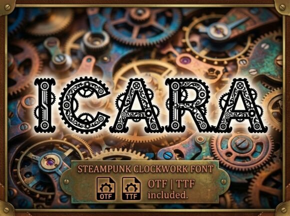 Icara Font: A Display Typeface That Elevates Brand Visuals