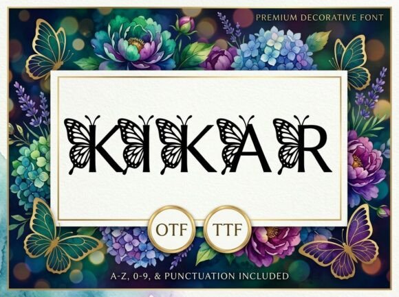 Kikar Font: A Display Typeface That Elevates Brand Design