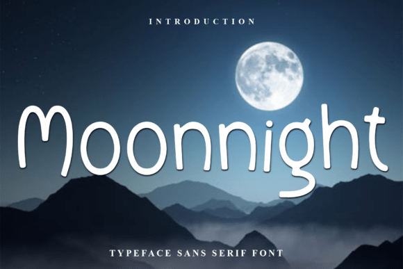 Moonnight Typeface: Elevating Small Business Brand Identity