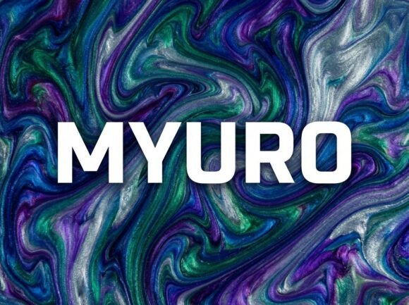 Myuro Font: A Display Typeface for Bold Branding