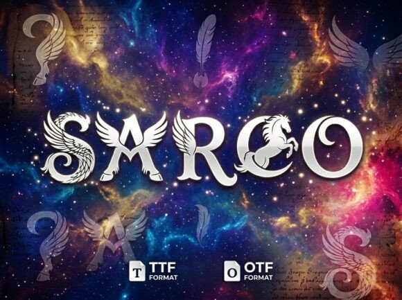 Sarco Display Font for Marketers and Designers