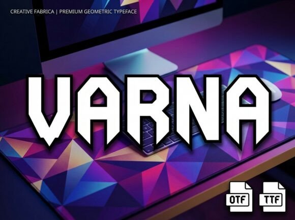Varna Display Font for Eye-Catching Campaigns